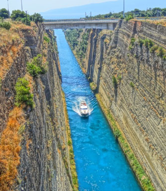 Shore Excursions Corinth following the Apostle Paul
