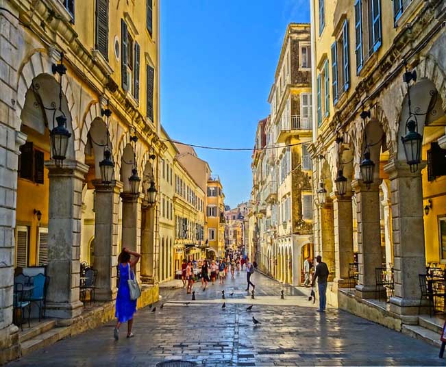 13 Day Honeymoon Holidays in Corfu, Crete, Santorini, Mykonos & Athens