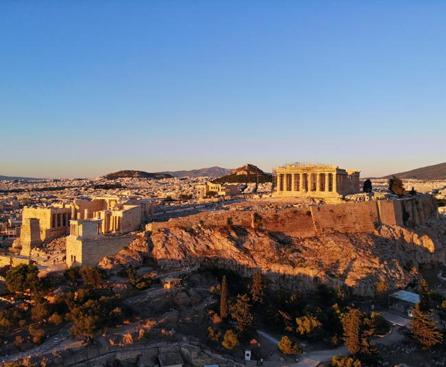Bus Tours in Greece: Athens By Night Tour, Acropolis and Folk Show Dance