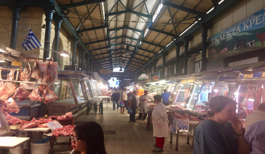 Cooking Class in Athens with Walking Tour of the Historic Central Market