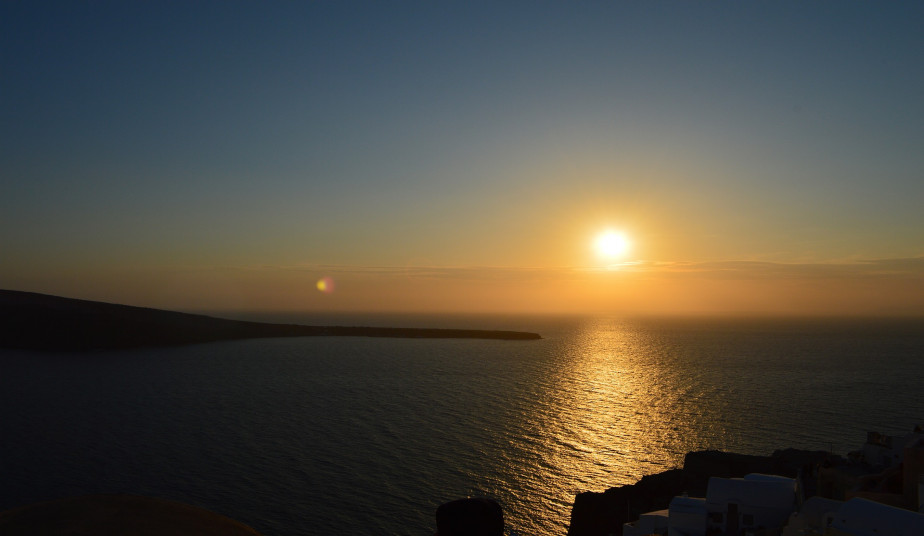 Private Sunset Cruise Tour to Caldera in Santorini Included BBQ on Board
