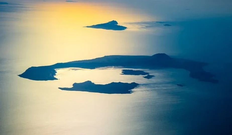 Private Sunset Cruise Tour to Caldera in Santorini Included BBQ on Board