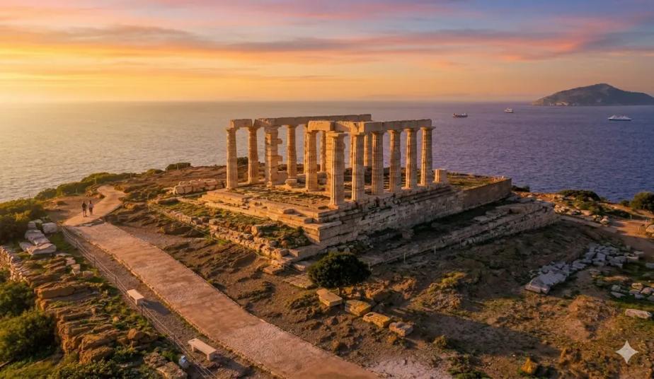 Private Sunset Tour at Cape Sounio,