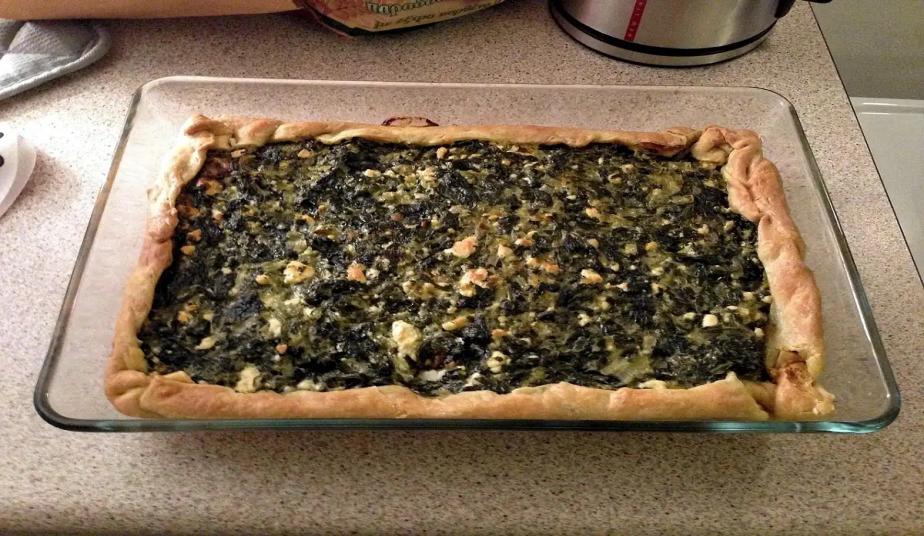 cooking class nafplio spinach pie