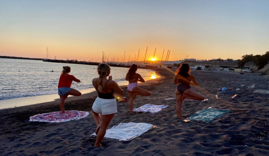 The Best Private Yoga Practice in Athens in a picturesque scenary