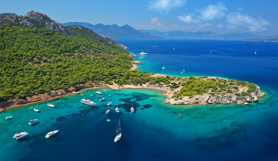 Private Cruise Aegina, Moni, Perdika from Athens to Explore Saronic Islands