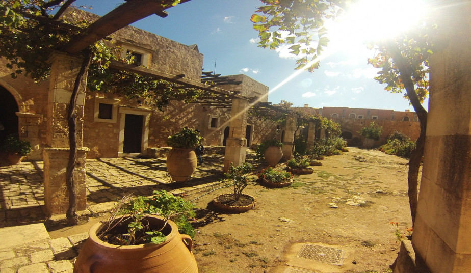Private Tour of Crete, Rethymno Town, Arkadi Monastery, Margarites Pottery
