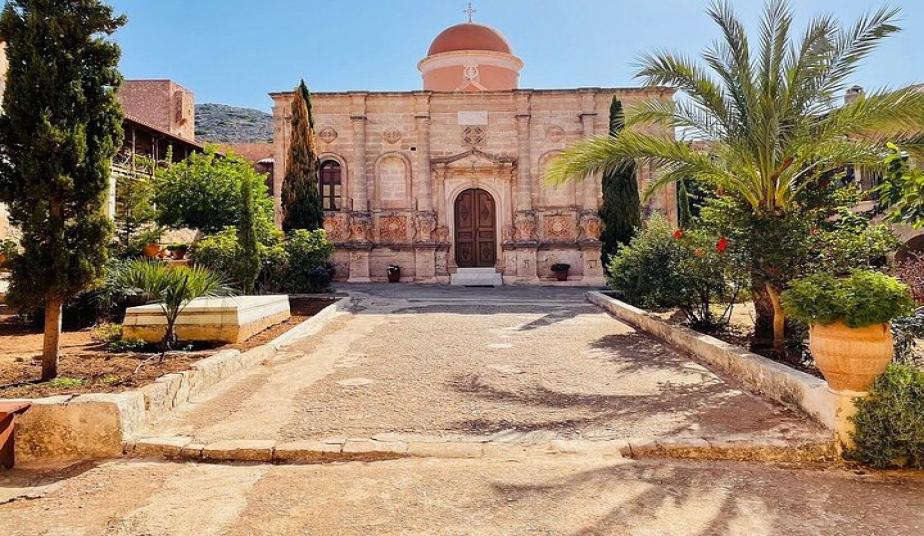 Private Monasteries & Village Tour from Chania with Traditional Lunch