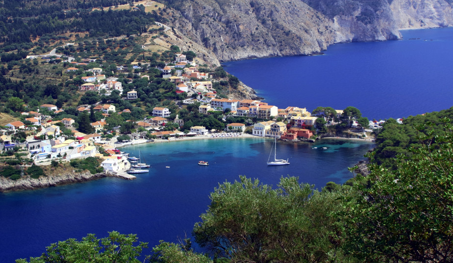Shore Excursion in Kefalonia, Swim at Myrtos Beach & Tour at Assos Village