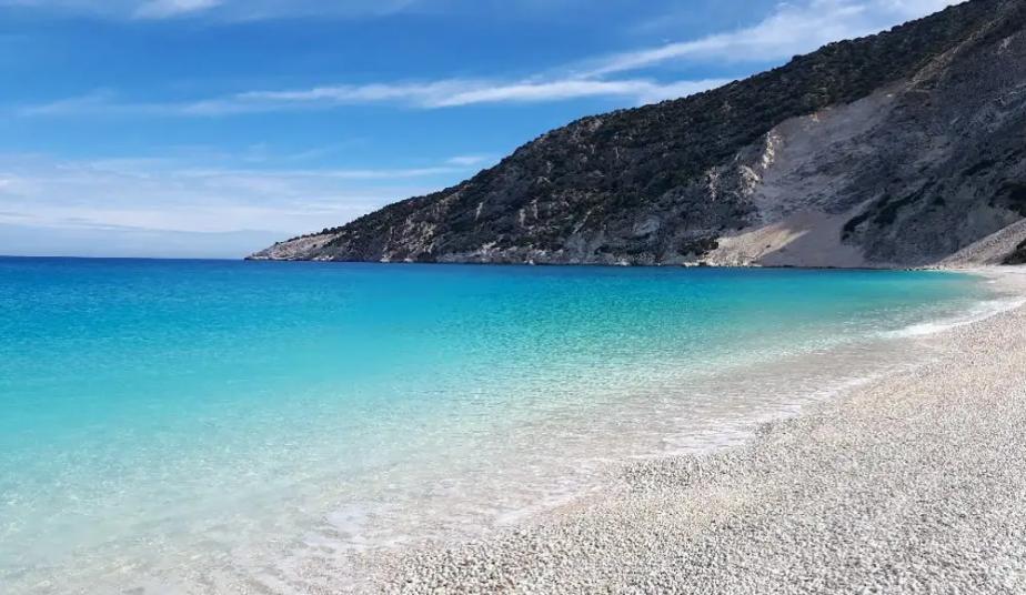 Free time at Myrtos Beach for swimming & exploring Assos Village, Kefalonia