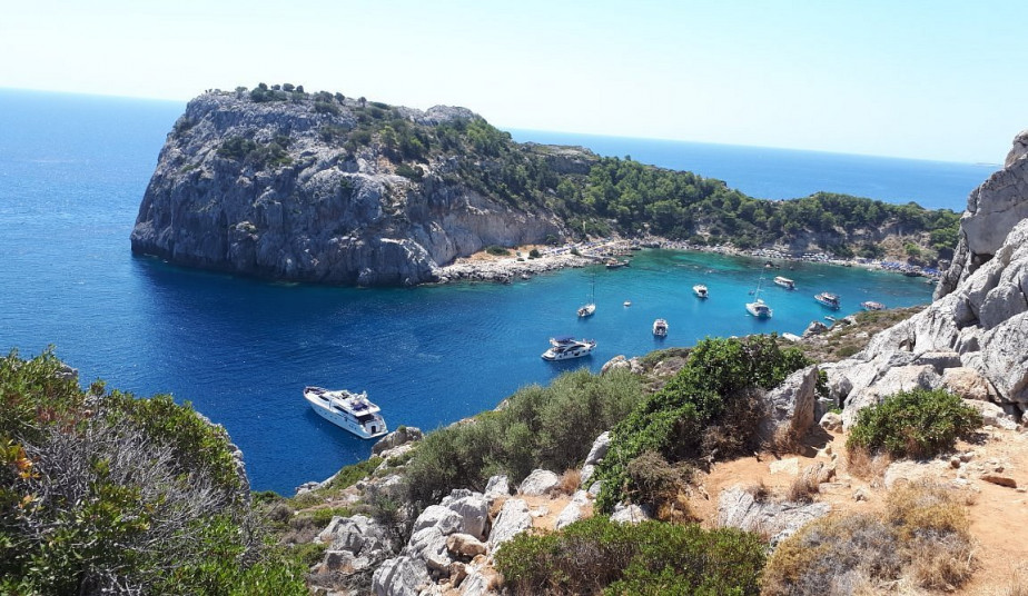 Group Cruise to East Beaches of Rhodes with Buffet on board