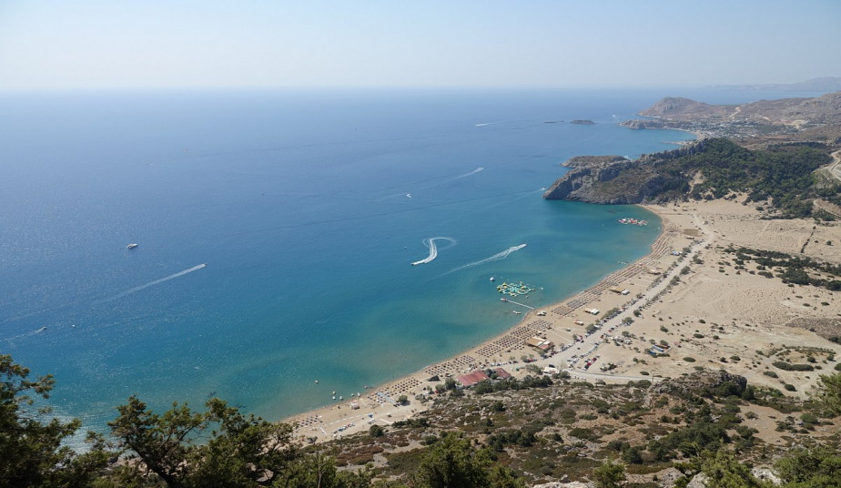 Rhodes Semi - Private Cruise to Anthony Quinn Beach & Kallithea Bay