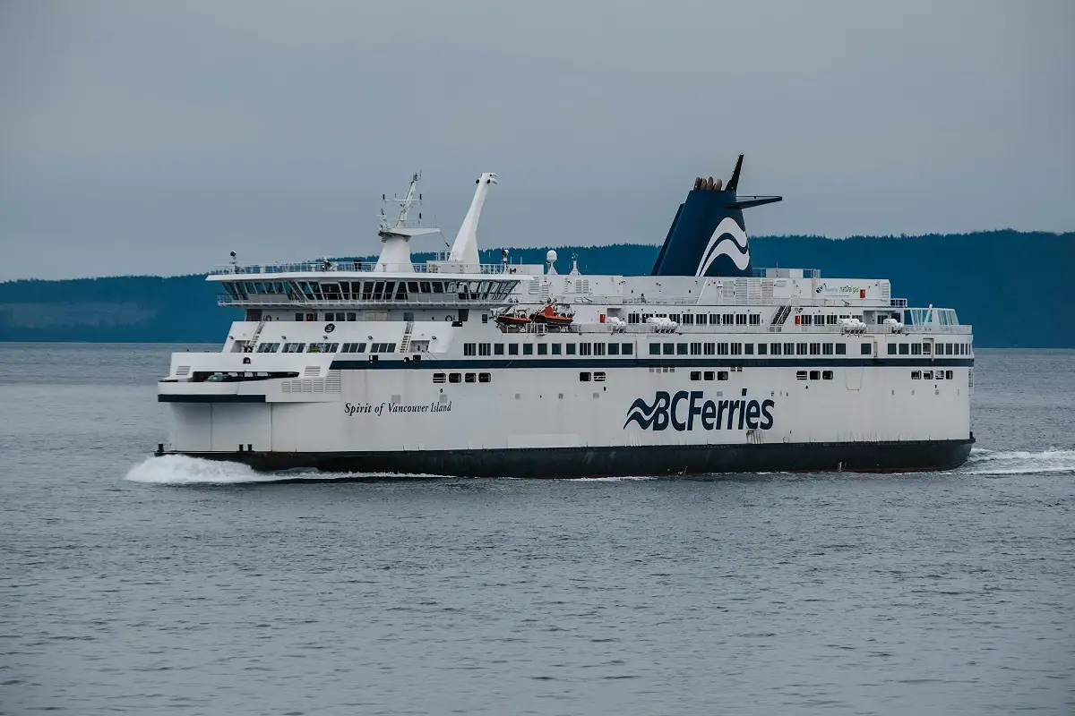 High-speed ferry crossing between the Greek islands