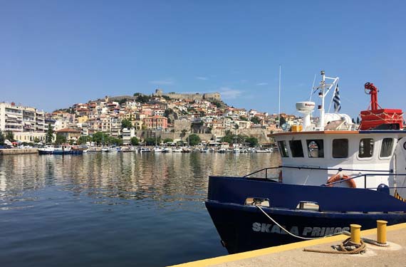 Kavala - The modern town & Seven important buildings