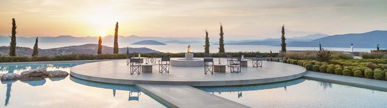Luxury Holidays Amanzoe resort Greece