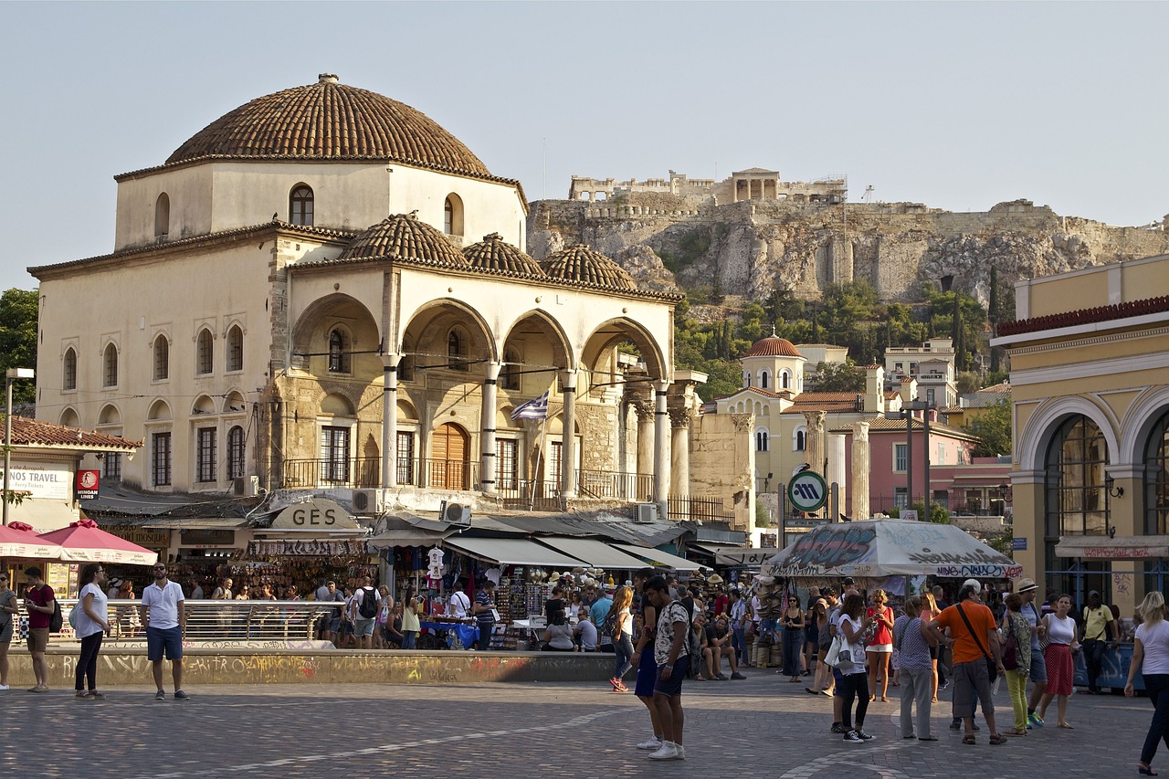 What are the benefits of a guided walking tour in Athens?