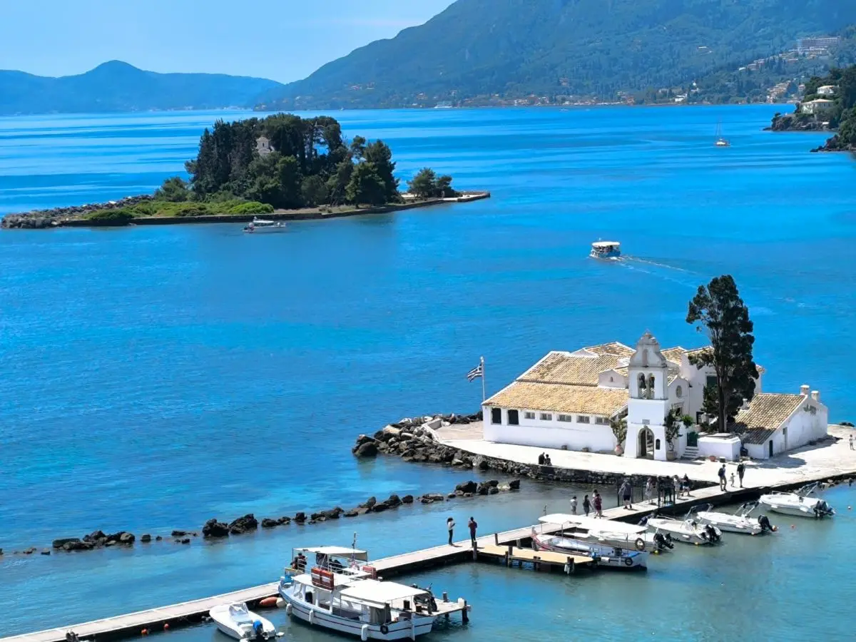 Pontikonisi and Vlacherna Monastery, Corfu