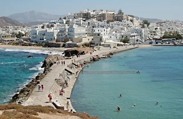 Paros, Naxos, Mykonos, Santroini
